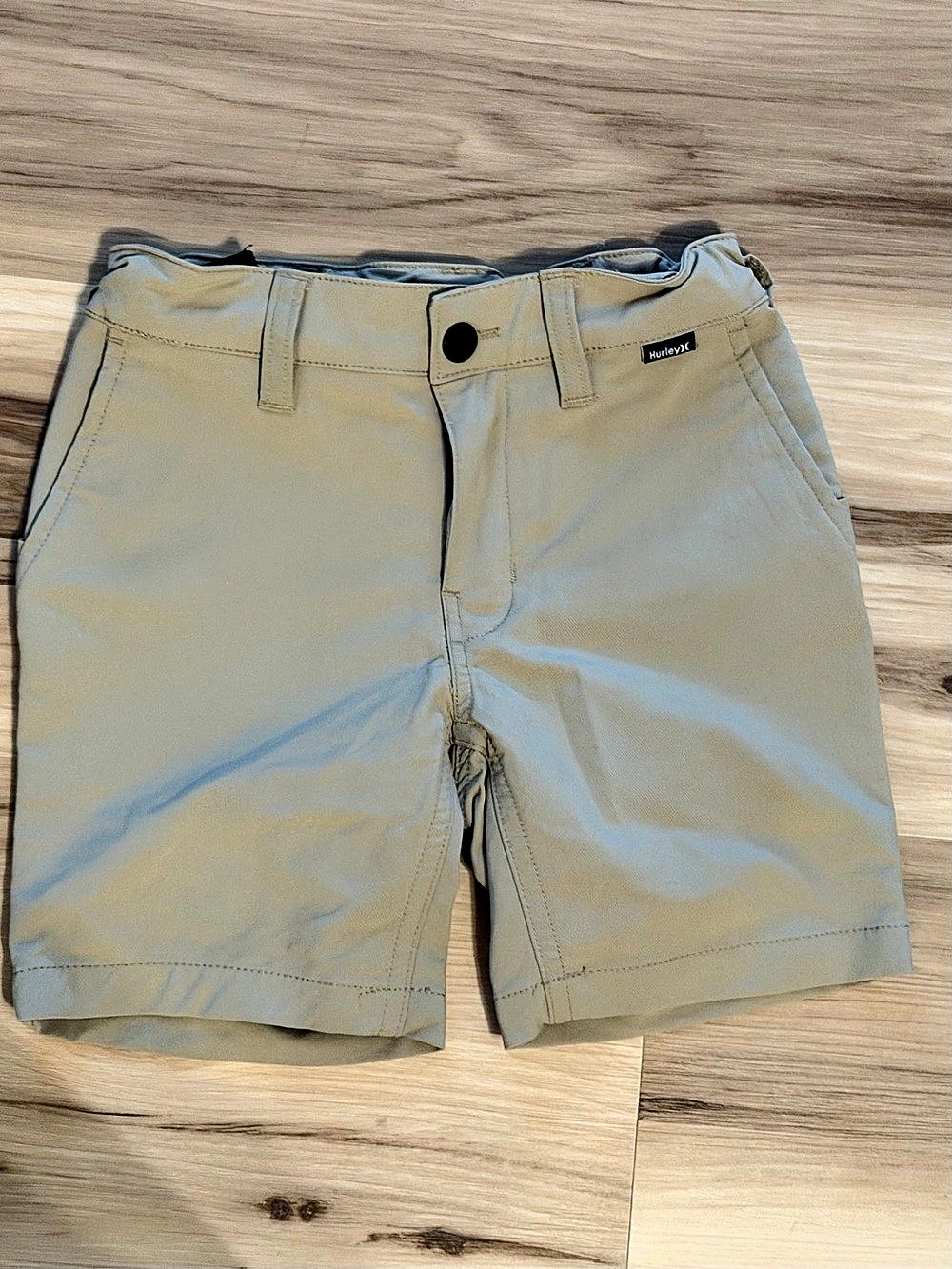 Hurley Boys Nike Dri-FIT Chino Walkshorts Beige 4T